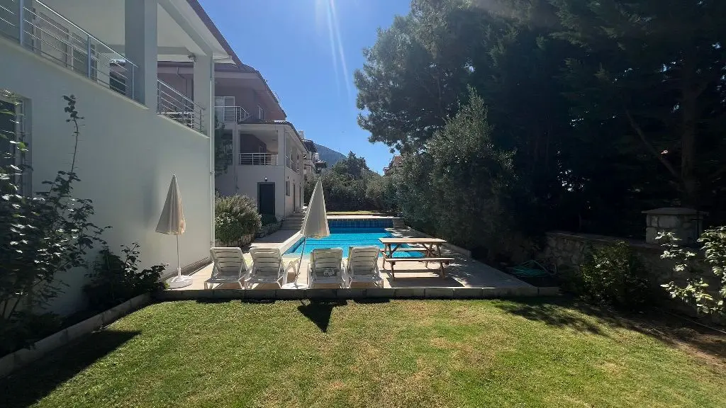 Mature garden